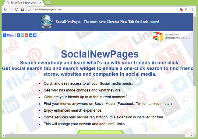 How to delete Socialnewpages.com virus