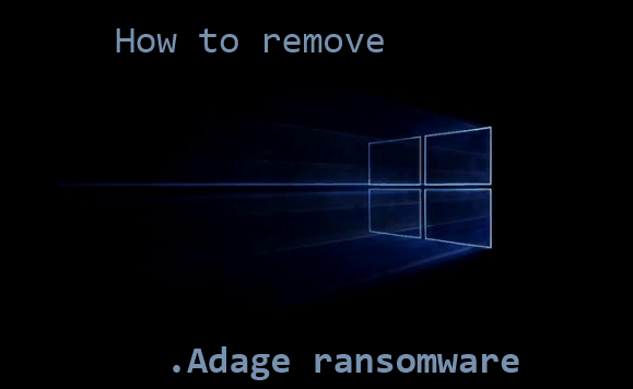 How to remove .Adage ransomware