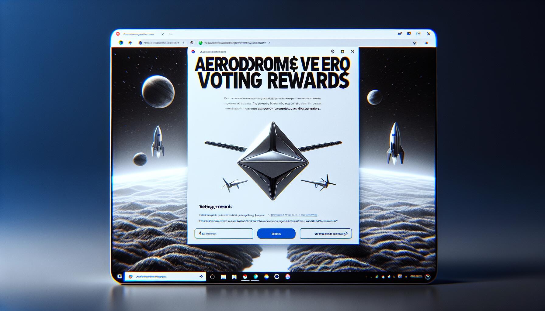 aerodrome $veaero voting rewards ads