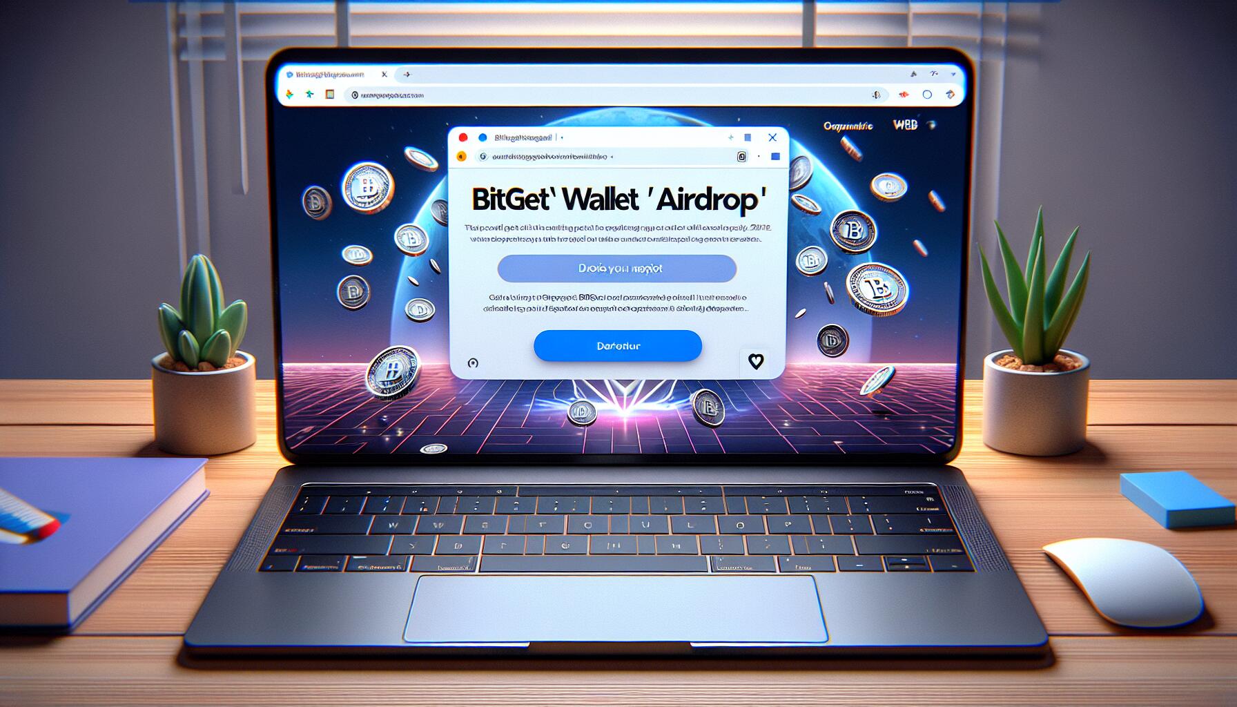 bitget wallet (bwb) airdrop ads